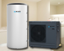 全直流变频分体式空气能热泵热水器
